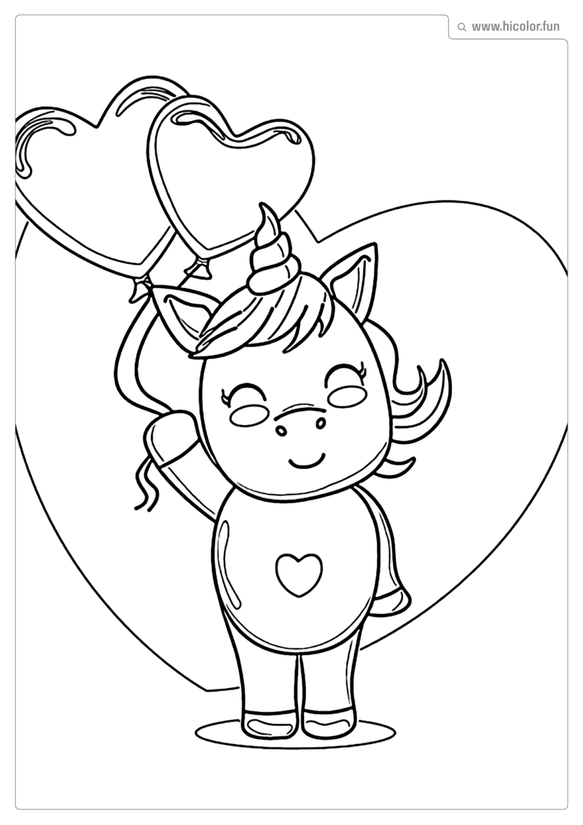 DESENHO PARA IMPRIMIR UNICóRNIO