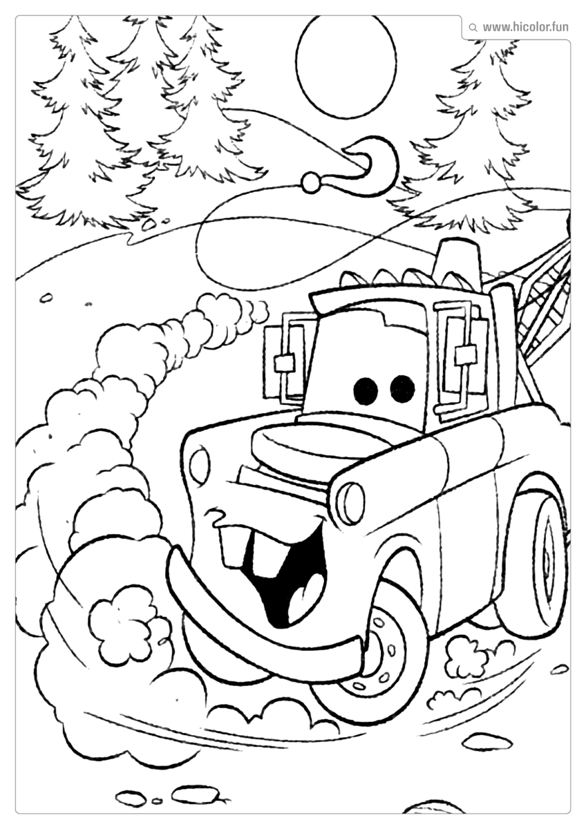 DESENHO PARA PINTAR MATE CARROS