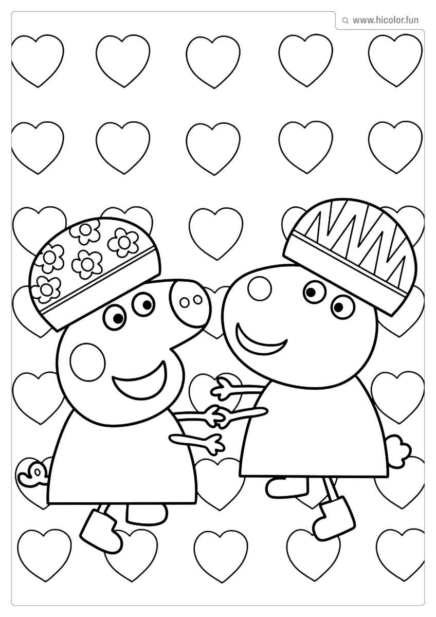 DESENHO PEPPA PIG DE PINTAR E IMPRIMIR