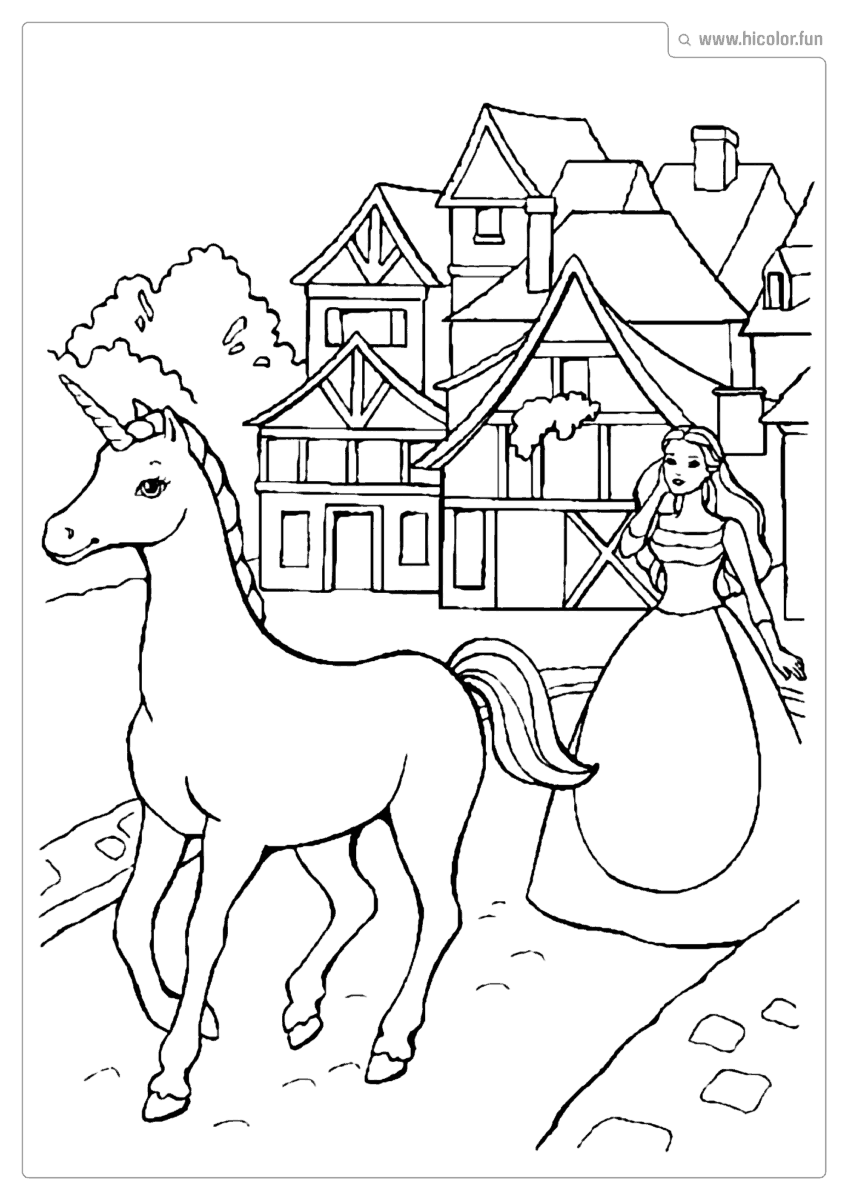 DESENHO PINTAR BARBIE