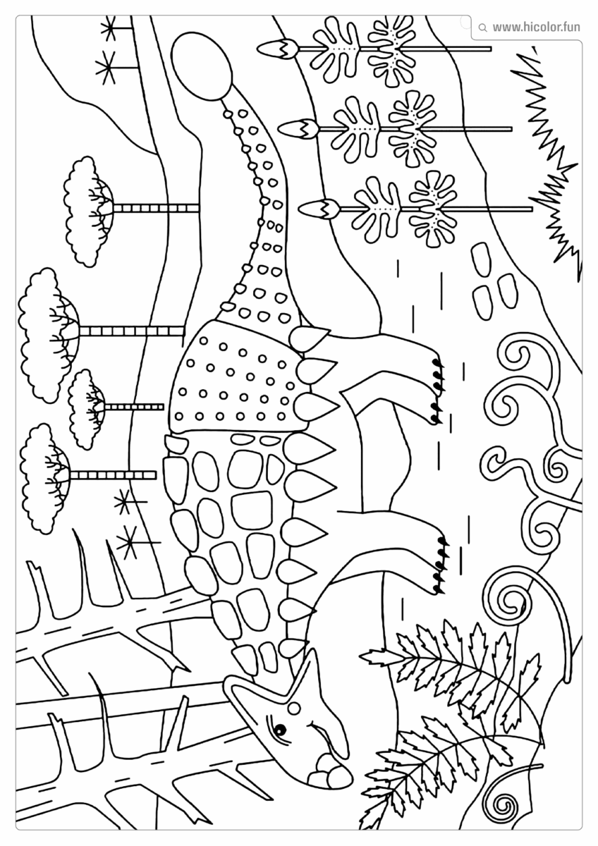 DESENHOS DE DINOSSAURO PARA COLORIR