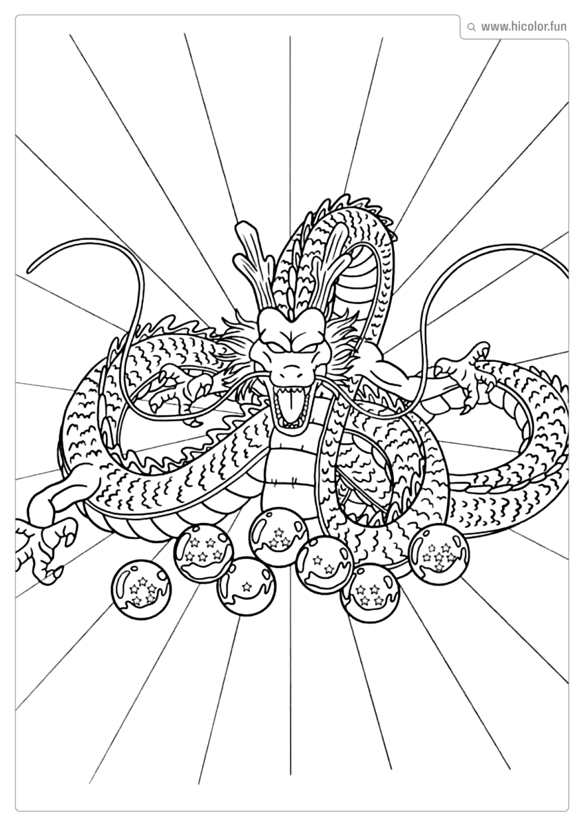 DESENHOS DE DRAGON BALL SUPER PARA COLORIR E IMPRIMIR