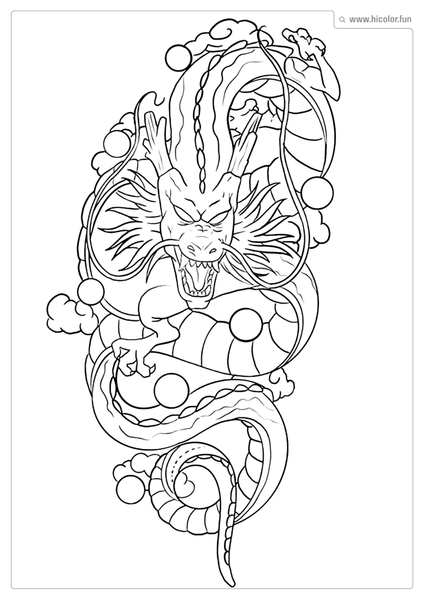 DESENHOS DO DRAGON BALL SUPER PARA COLORIR