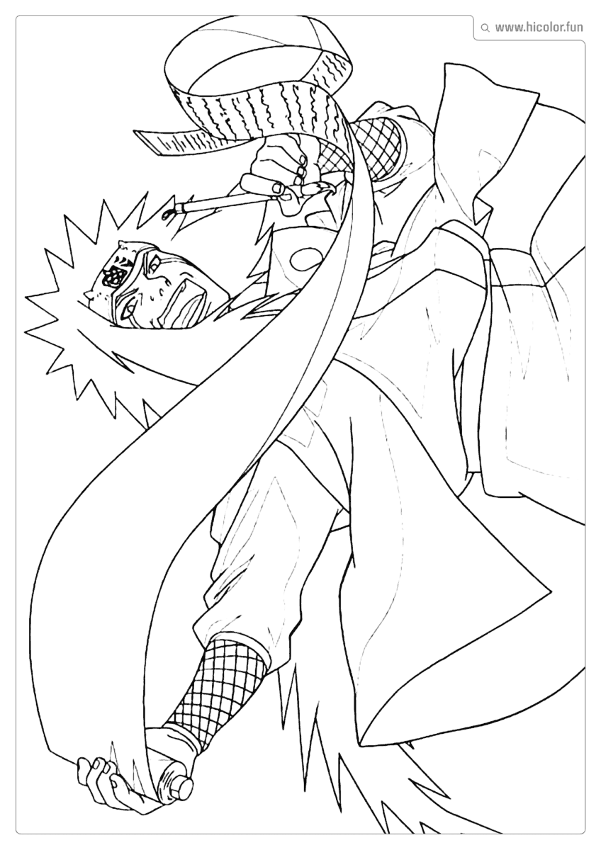 DESENHOS DO NARUTO PARA IMPRIMIR EM PRETO E BRANCO