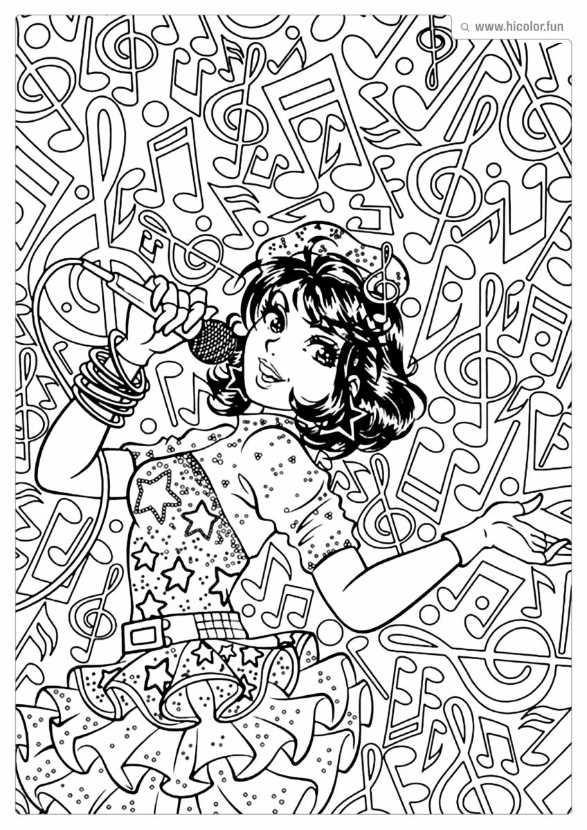 DESENHOS PARA COLORIR DA MONICA JOVEM