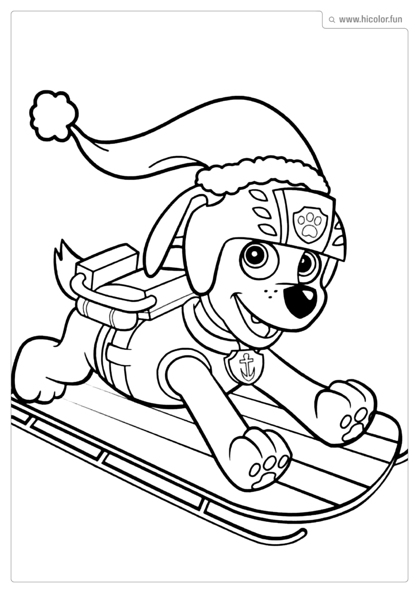 DESENHOS PARA COLORIR DA PATRULHA CANINA IMPRIMIR