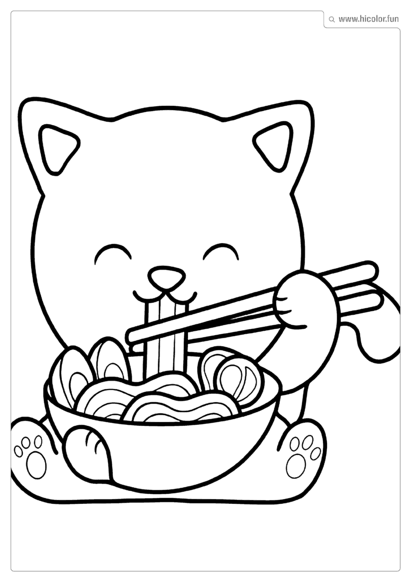 DESENHOS PARA COLORIR DE GATOS FOFOS