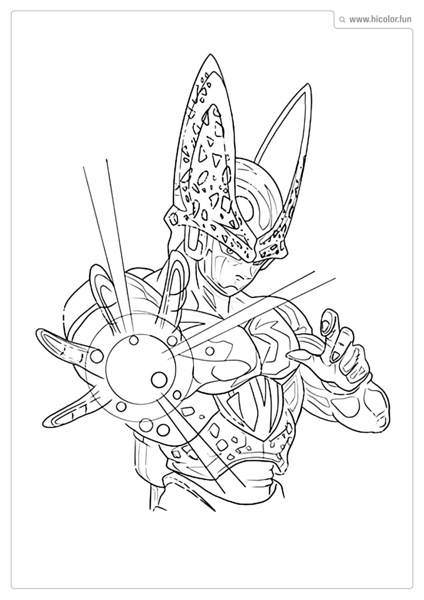 DESENHOS PARA COLORIR DRAGON BALL PDF