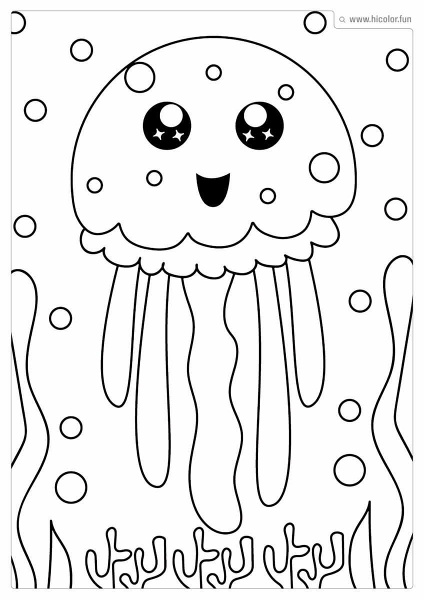 DESENHOS PARA COLORIR KAWAII ANIMAIS