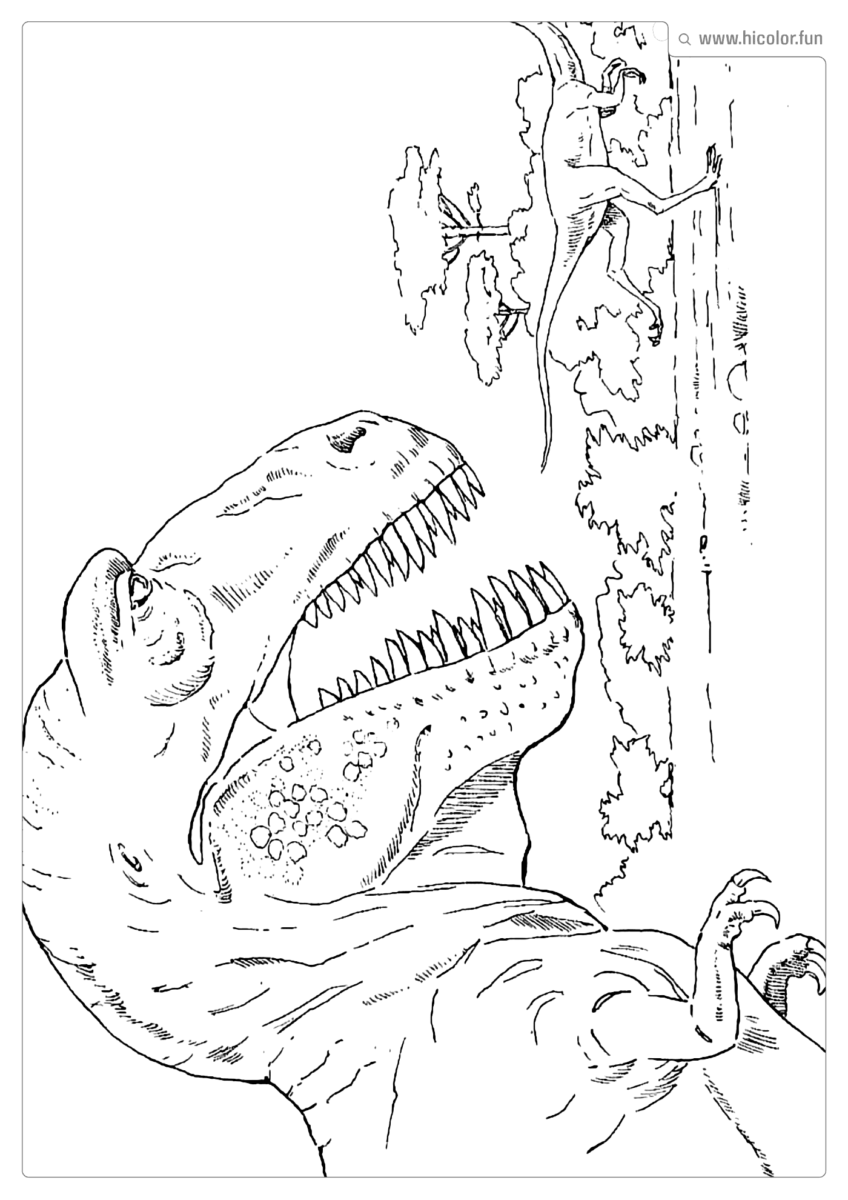 DINOSSAURO DESENHO PARA COLORIR