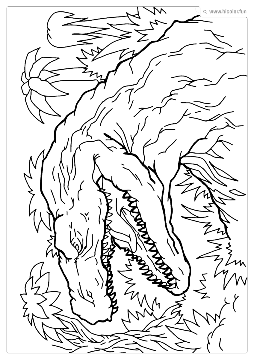 DINOSSAURO PARA COLORIR