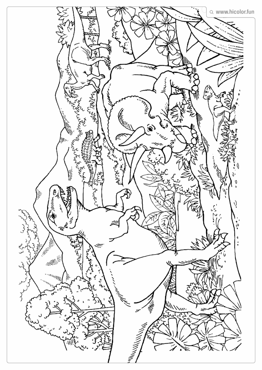 DINOSSAURO PARA IMPRIMIR E COLORIR