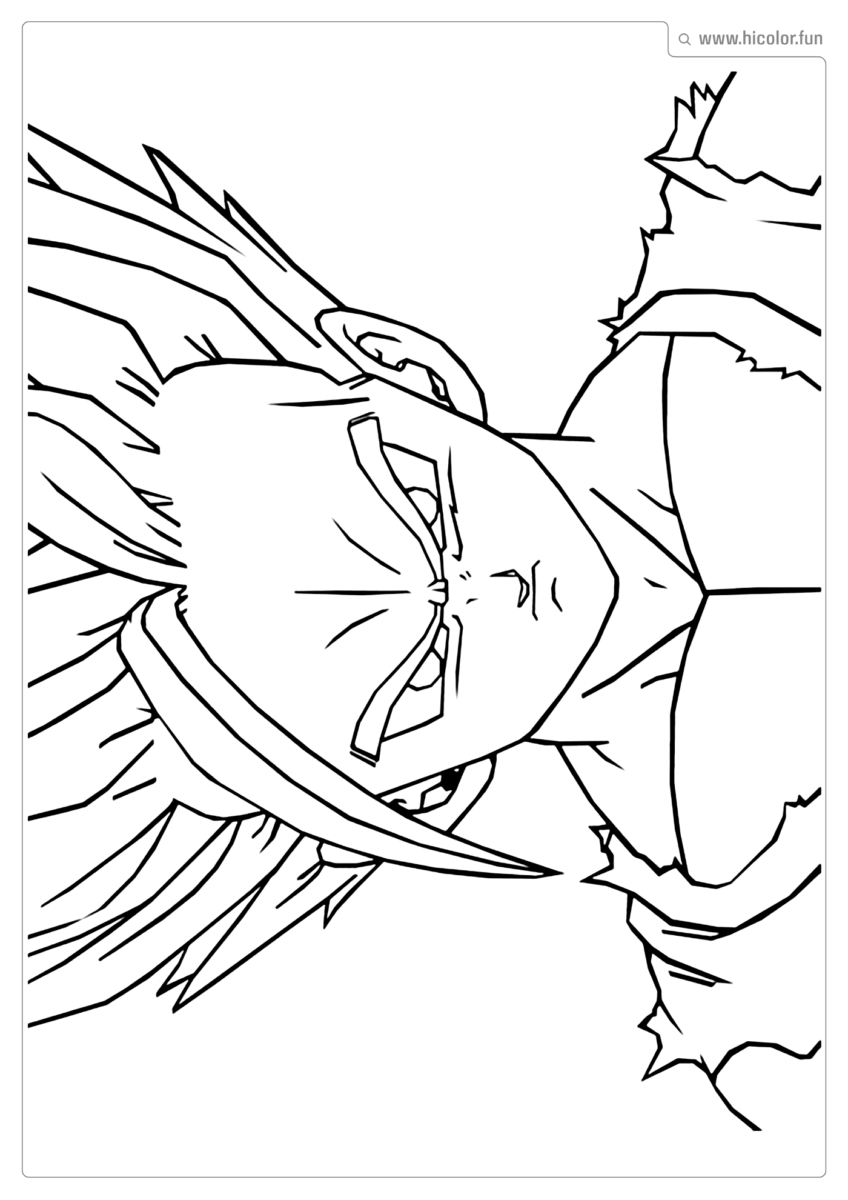 DRAGON BALL COLORIR IMPRIMIR