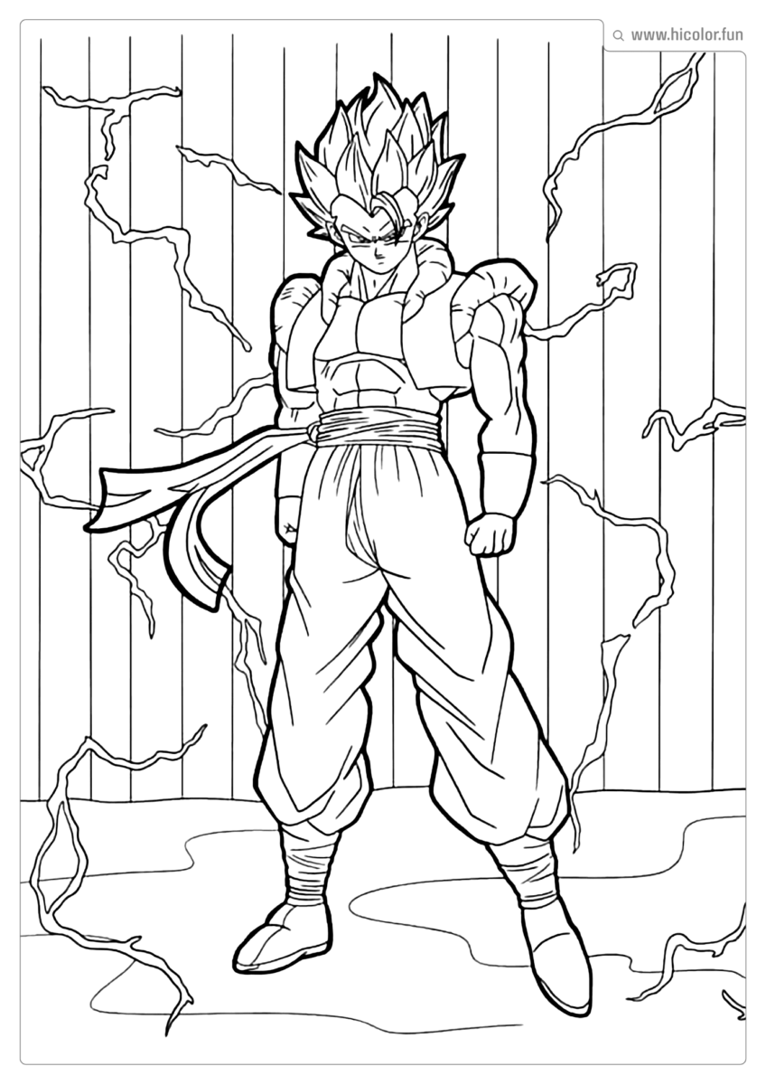 DRAGON BALL DE COLORIR