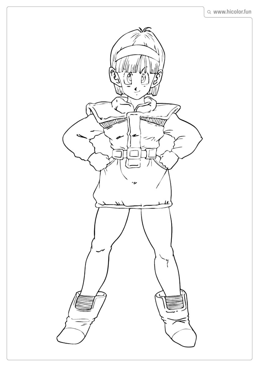 DRAGON BALL DESENHO PARA COLORIR