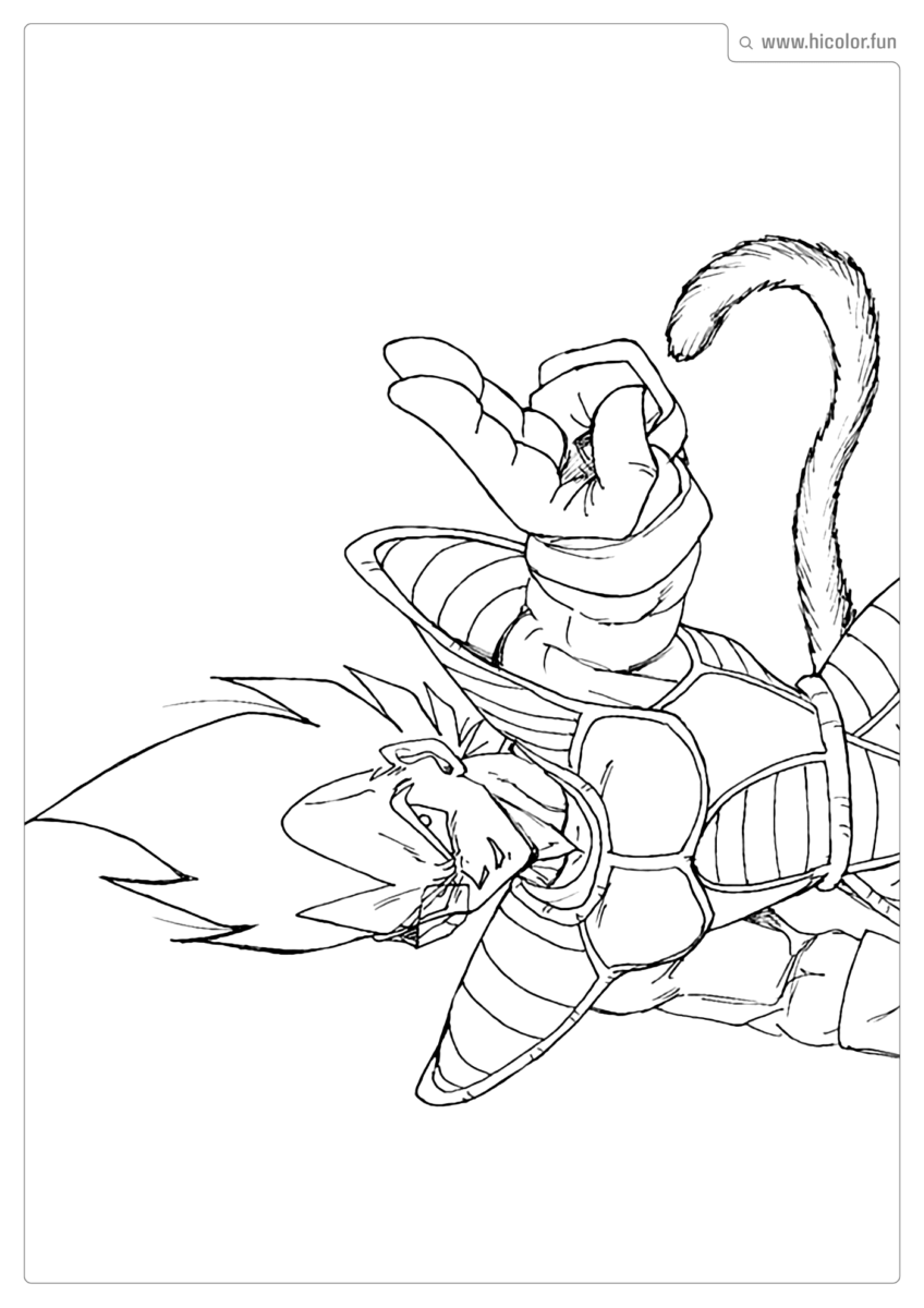DRAGON BALL PARA COLORIR PDF