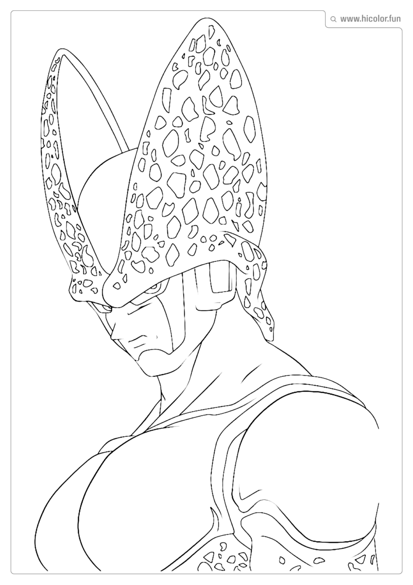 DRAGON BALL Z PARA COLORIR E IMPRIMIR