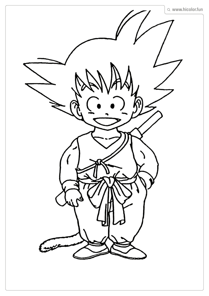 FIGURA DRAGON BALL DE IMPRIMIR