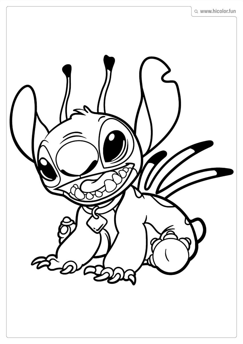 FIGURA STITCH PINTAR