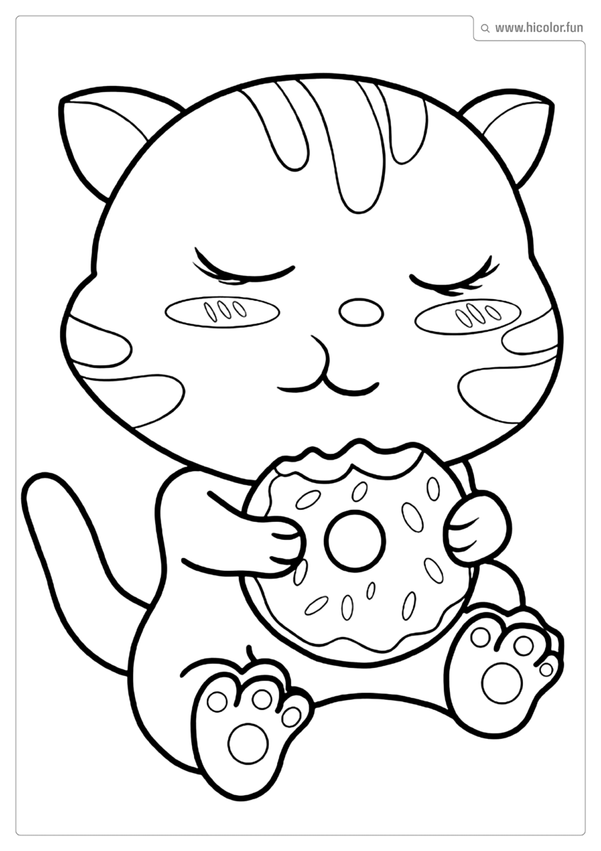 GATINHO E CACHORRO PARA COLORIR