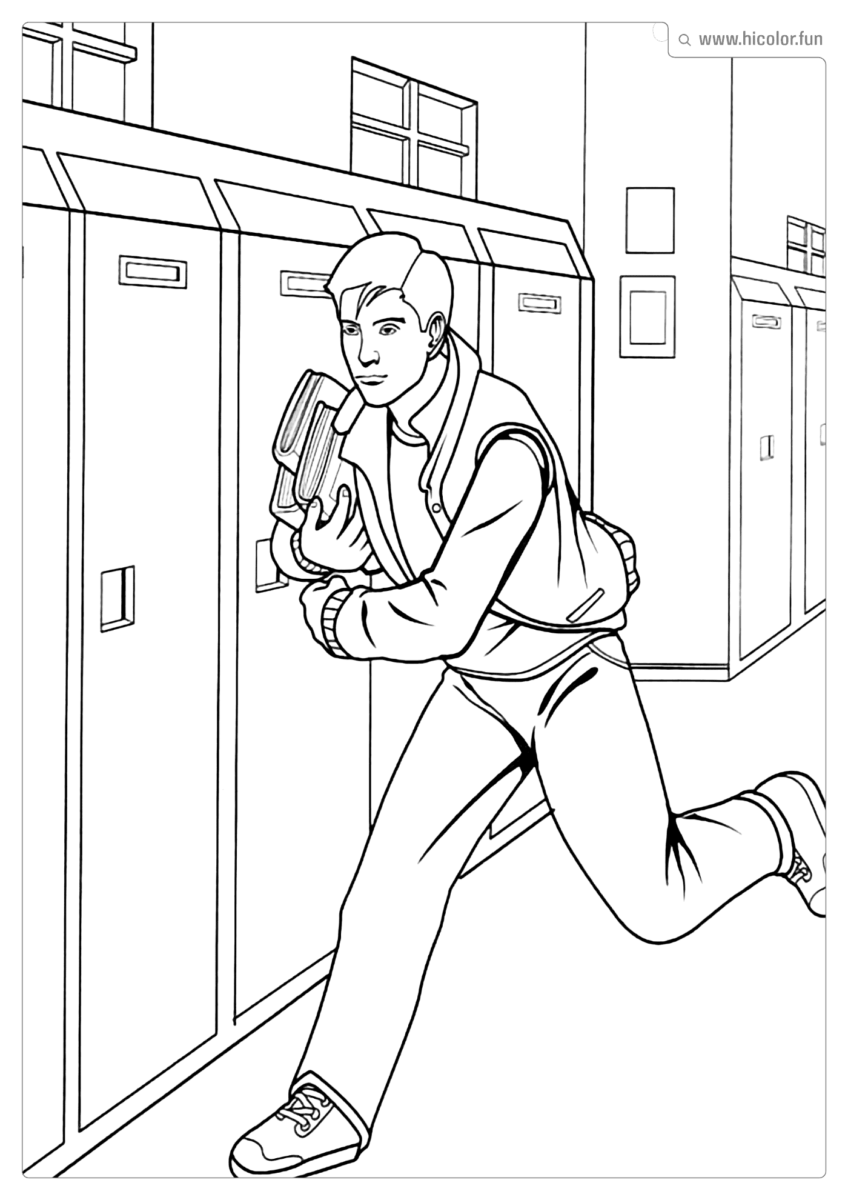 HOMEM ARANHA IMAGENS PARA COLORIR PETER PARKER