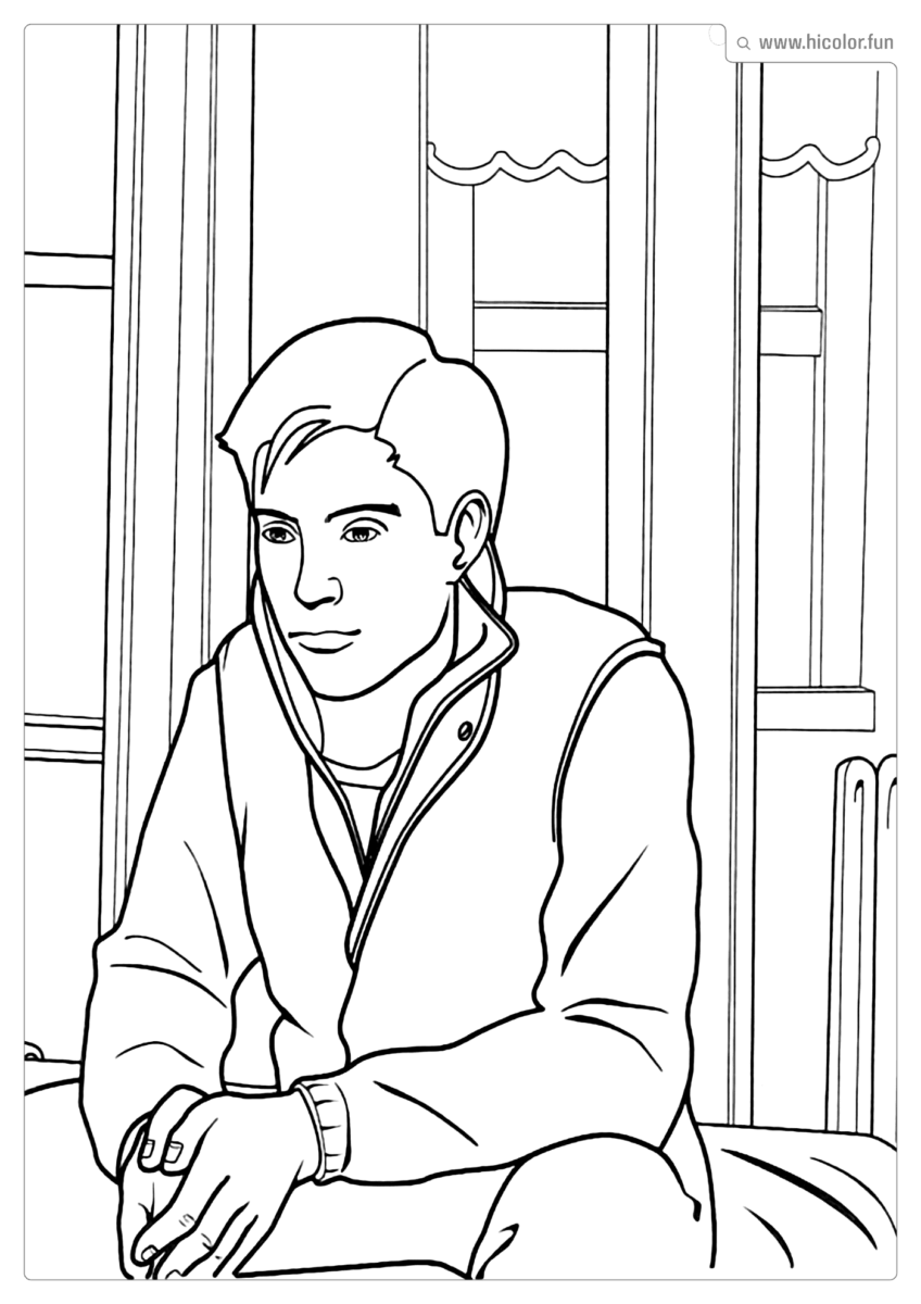 HOMEM ARANHA PARA IMPRIMIR E COLORIR PETER PARKER