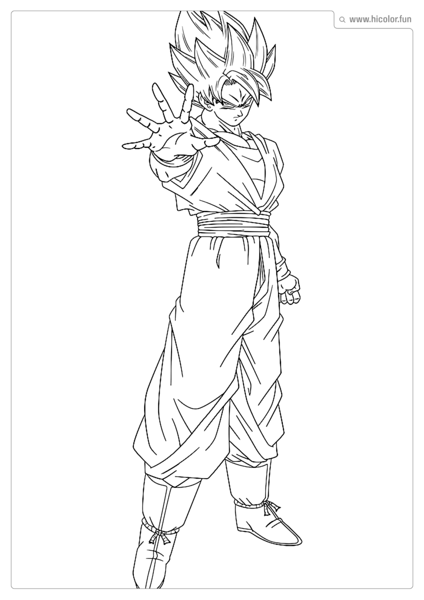 IMAGEM DE DESENHO DO GOKU
