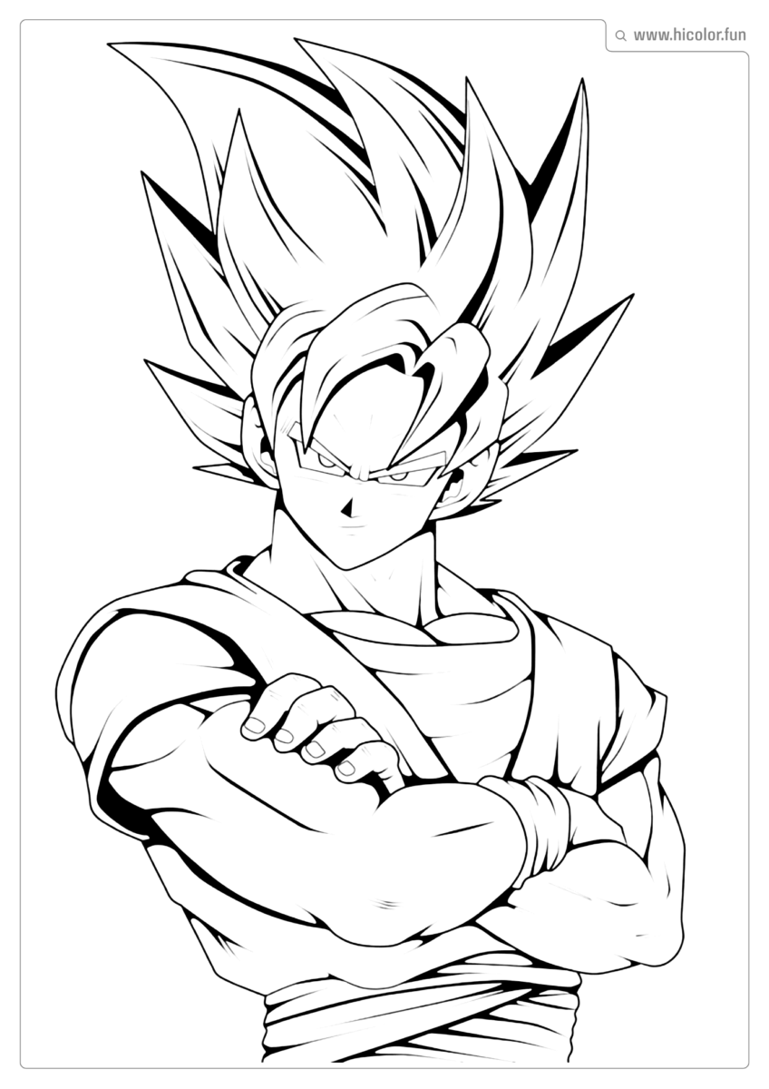 IMAGEM DRAGON BALL DE IMPRIMIR