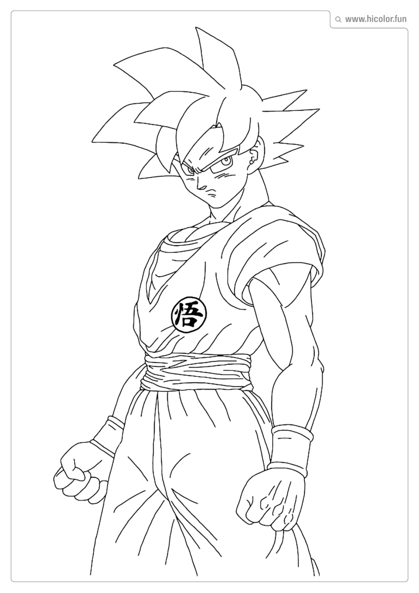 IMAGEM DRAGON BALL DE PINTAR E IMPRIMIR