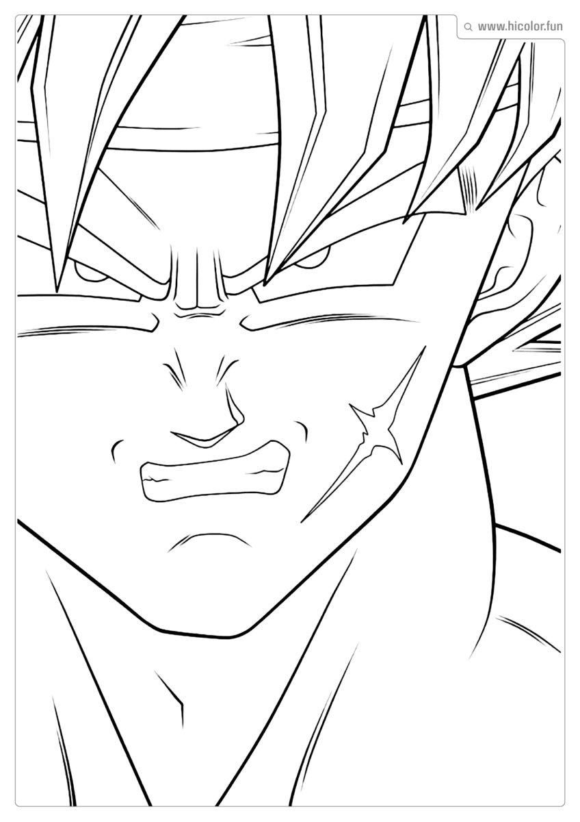IMAGEM DRAGON BALL PARA COLORIR E IMPRIMIR