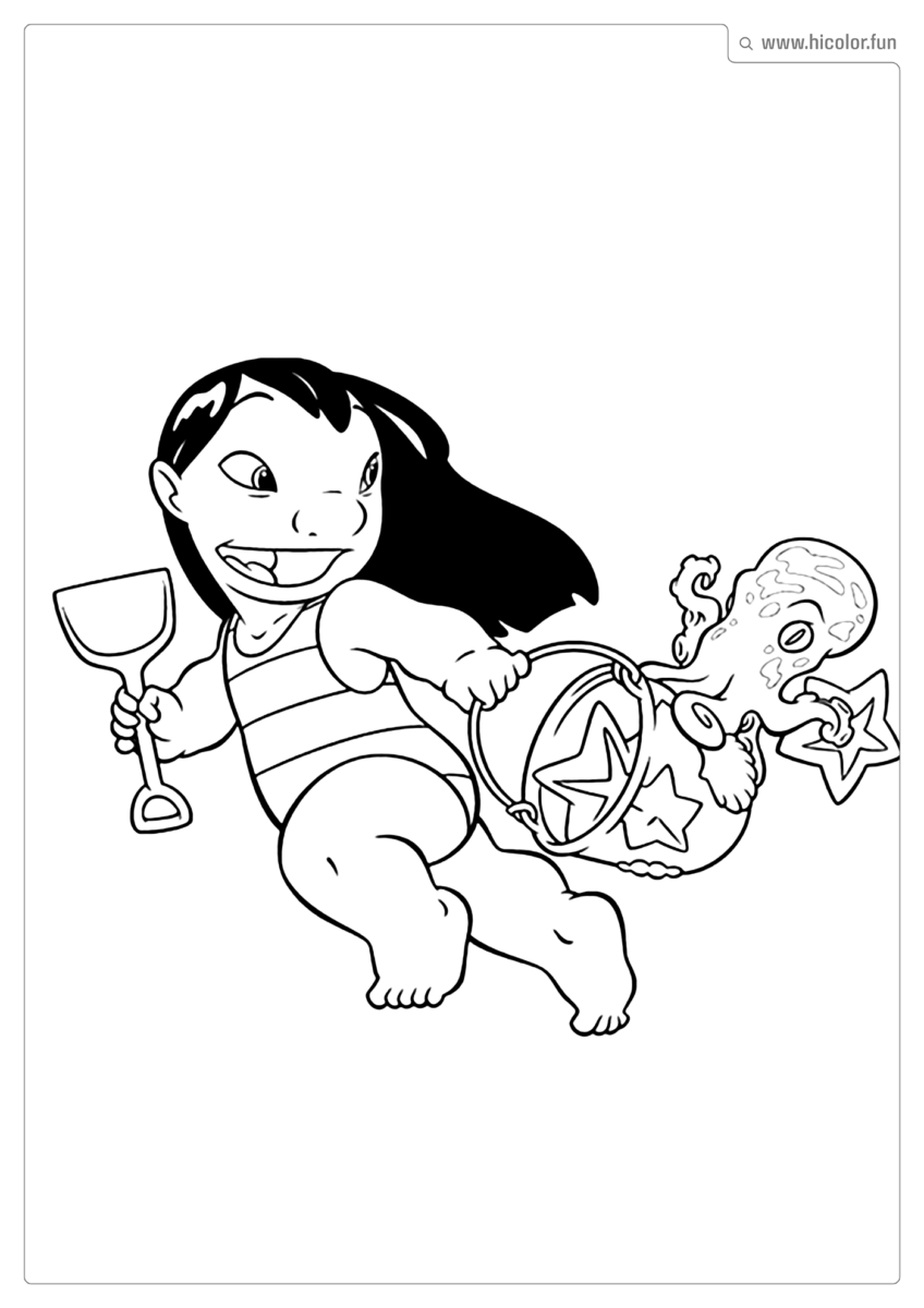 IMAGEM LILO PARA PINTAR