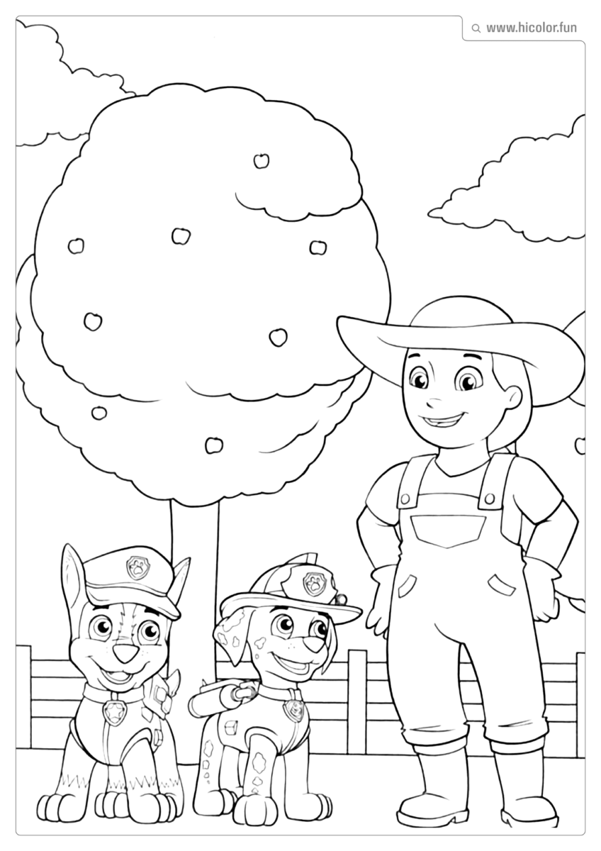 IMAGEM PARA PINTAR DA PATRULHA CANINA