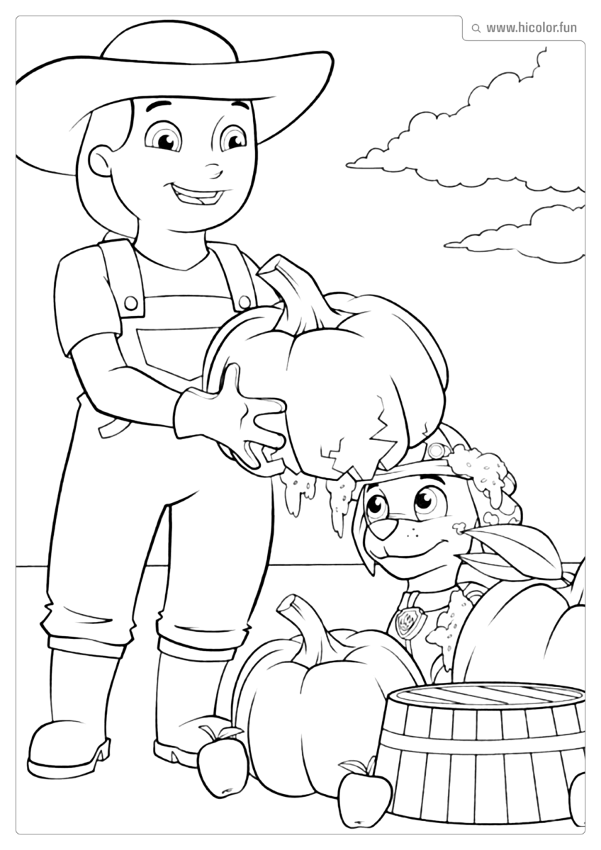 IMAGEM PARA PINTAR PATRULHA CANINA