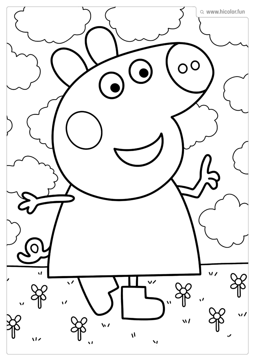 IMAGEM PEPPA PIG DE IMPRIMIR