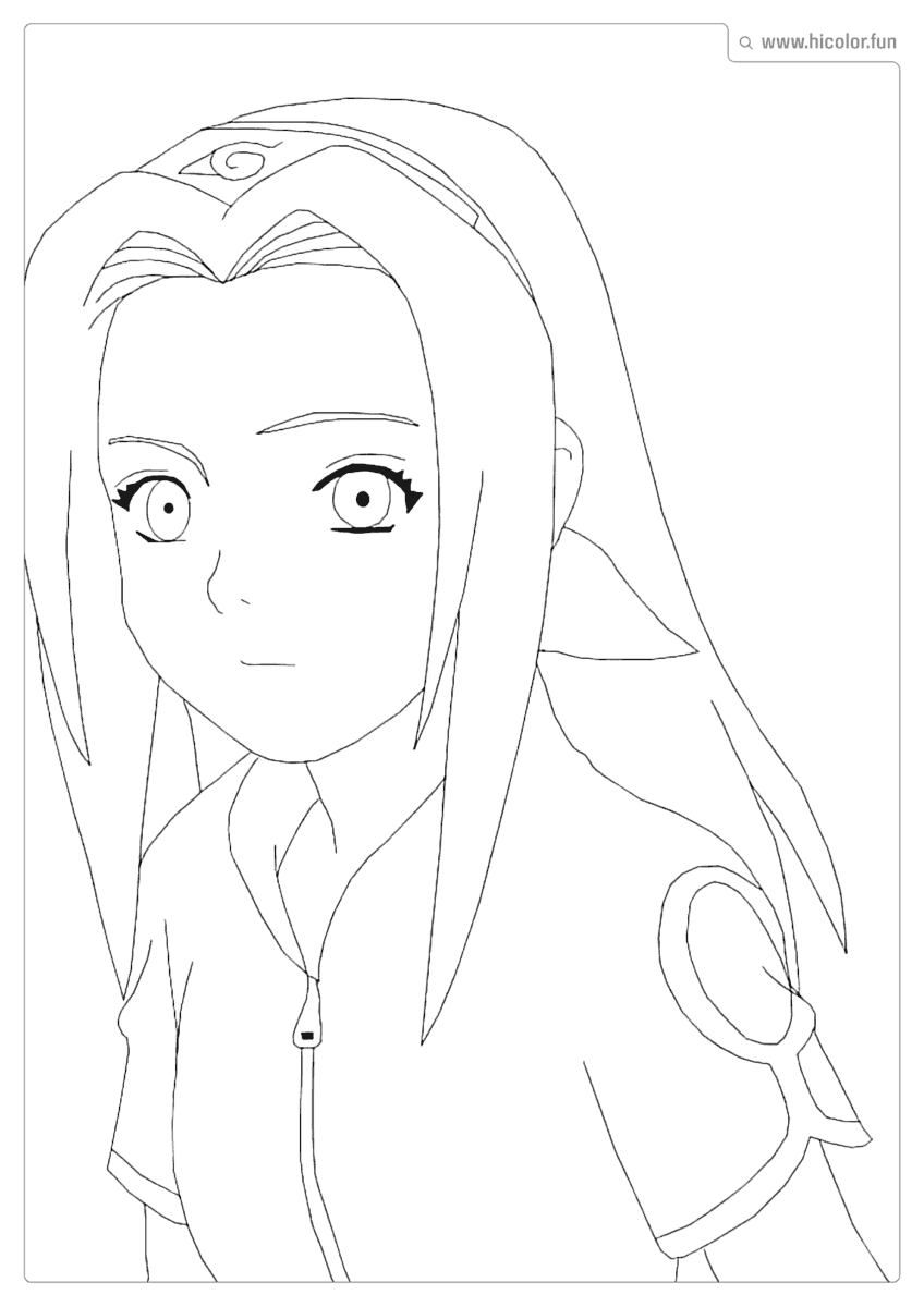 IMAGEM SAKURA PARA COLORIR