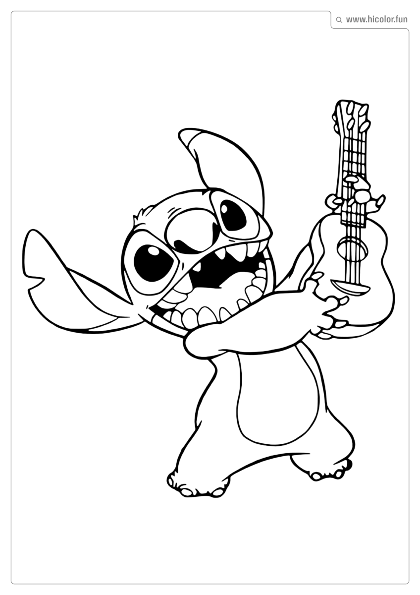 IMAGEM STITCH PINTAR E IMPRIMIR