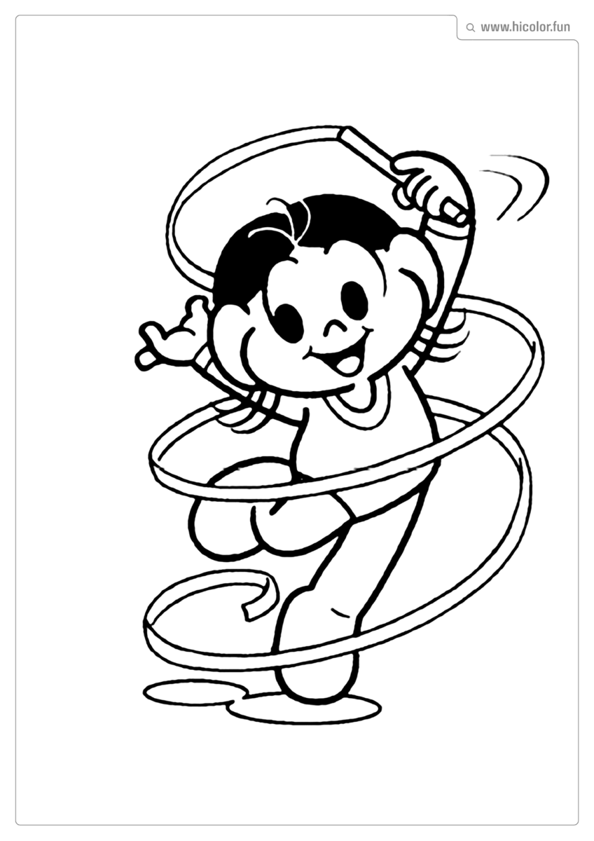 IMAGENS DA MAGALI PARA PINTAR