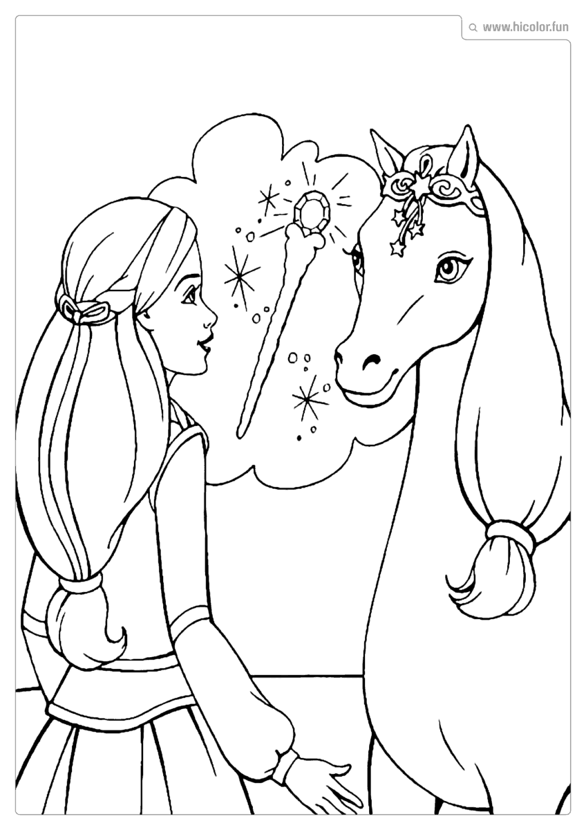 IMAGENS DE BARBIE PARA COLORIR