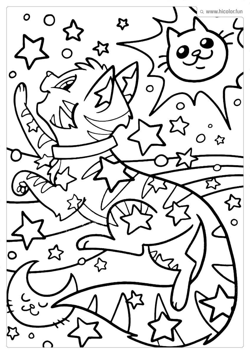 IMAGENS DE GATOS PARA PINTAR