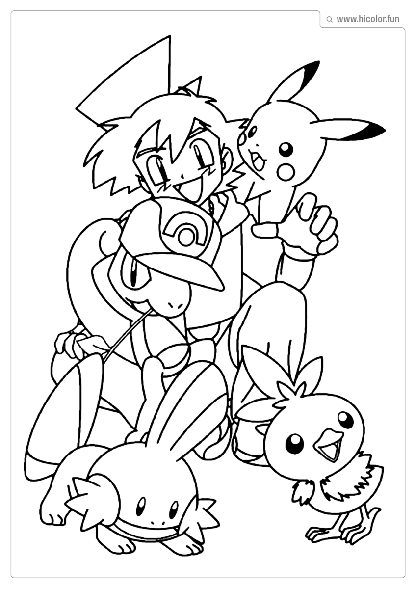 IMAGENS DE POKéMONS PARA COLORIR