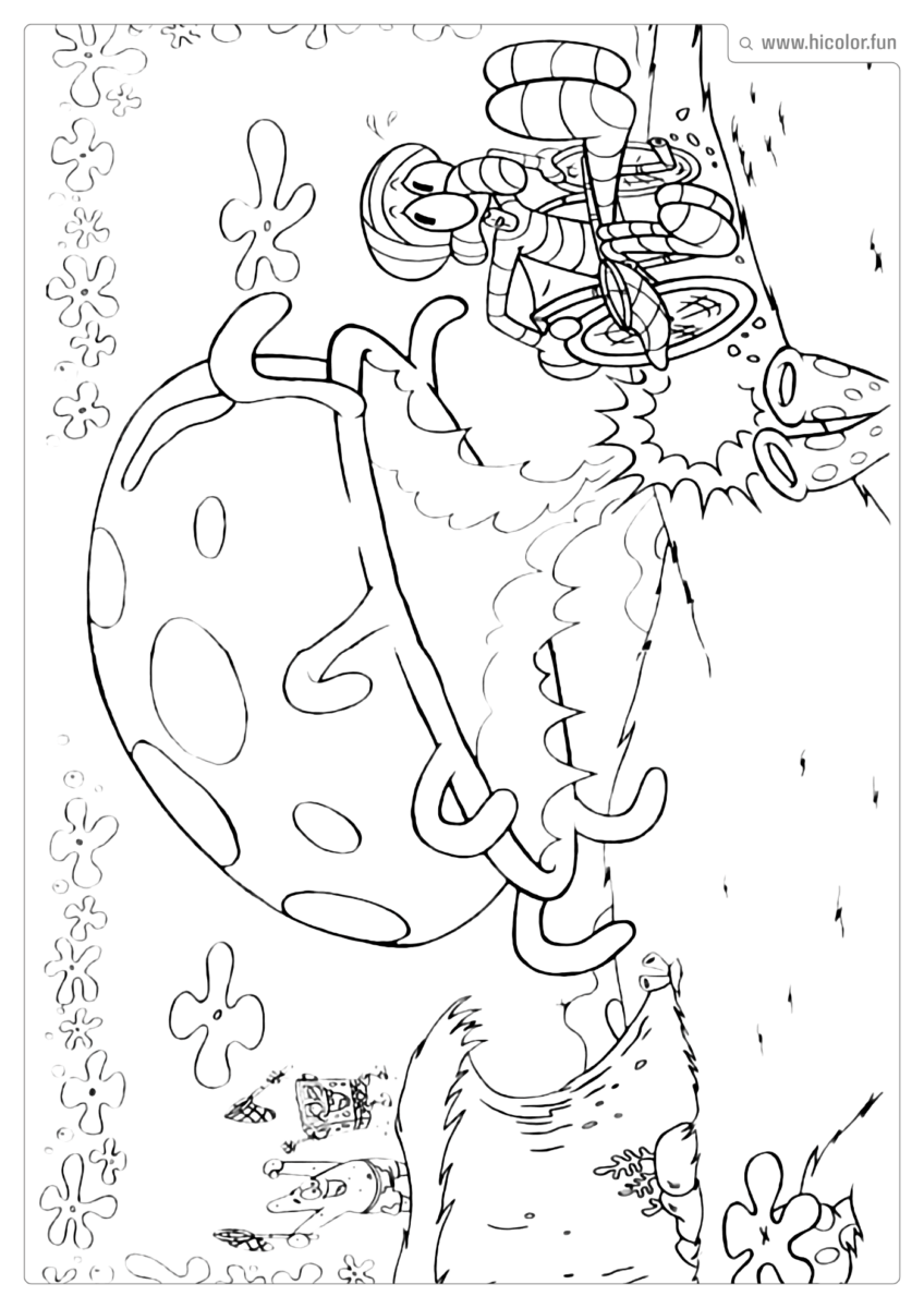 IMAGENS DO BOB ESPONJA PARA COLORIR E IMPRIMIR
