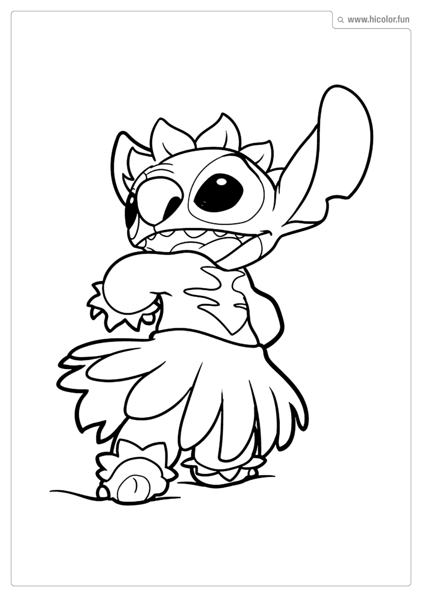 IMAGENS DO STITCH PARA PINTAR