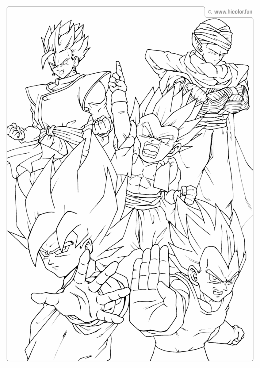 IMAGENS DRAGON BALL PARA IMPRIMIR