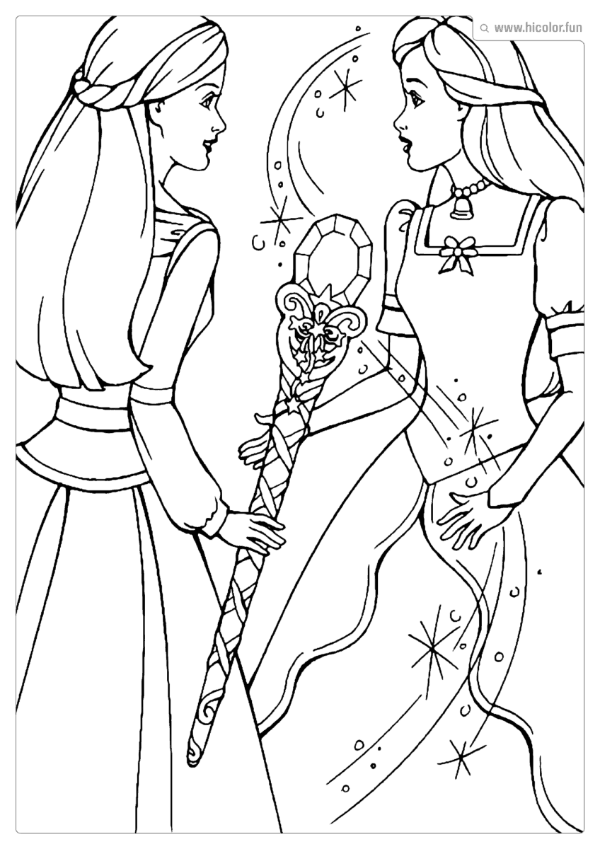 IMAGENS PARA COLORIR DA BARBIE