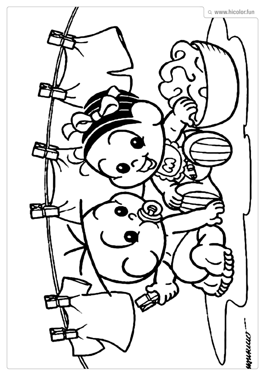 IMAGENS TURMA DA MôNICA BABY PARA COLORIR