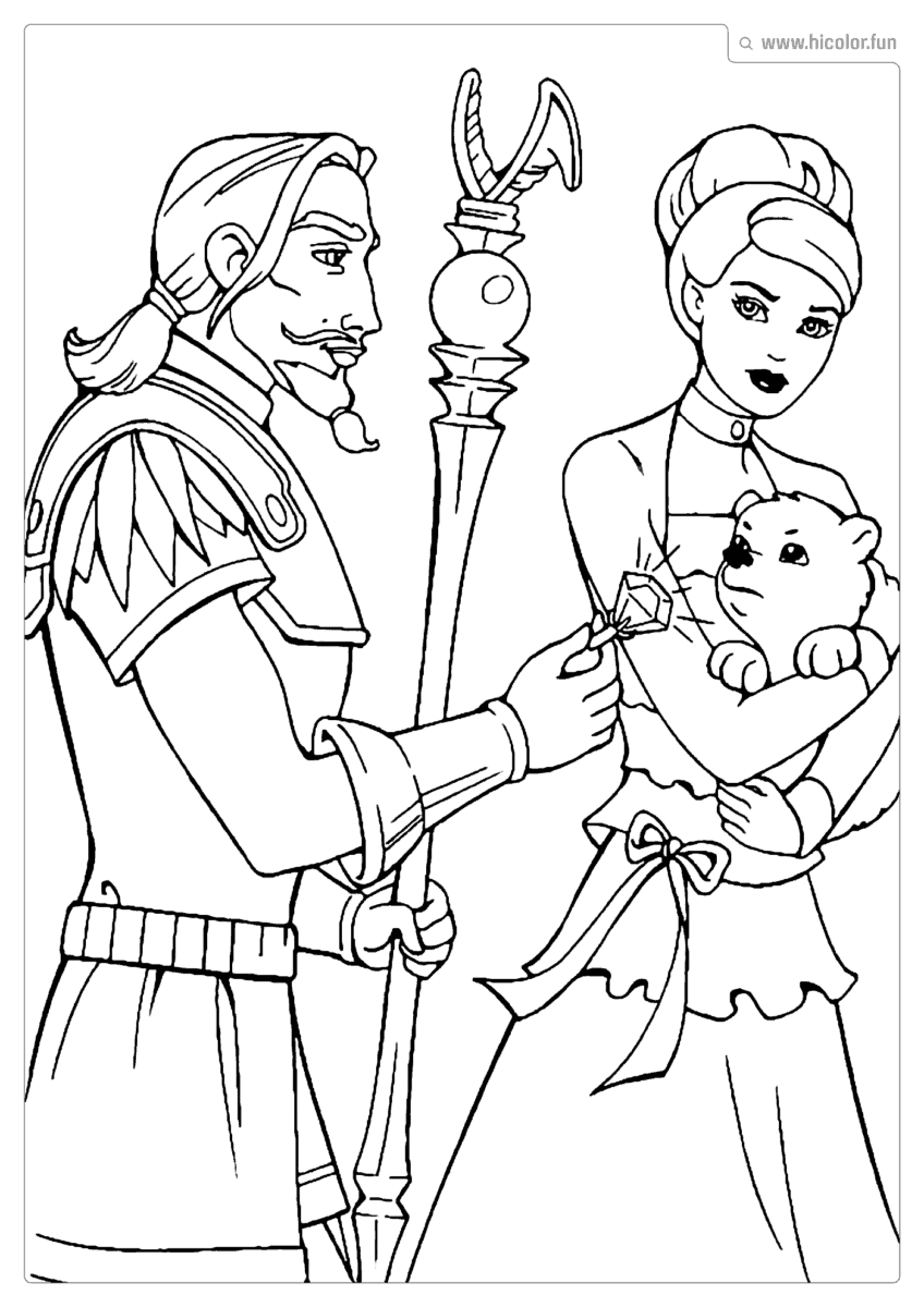 IMPRIMIR DESENHO BARBIE