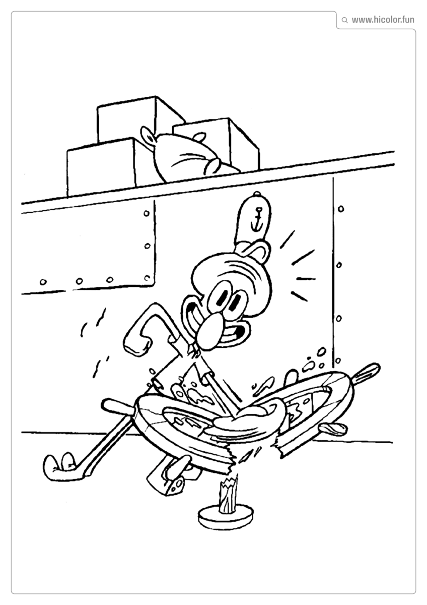 IMPRIMIR DESENHO BOB ESPONJA