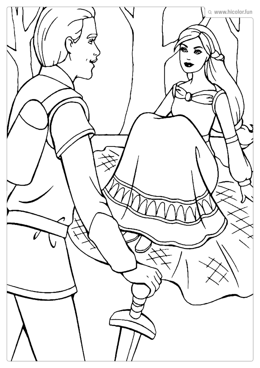 IMPRIMIR DESENHO DA BARBIE