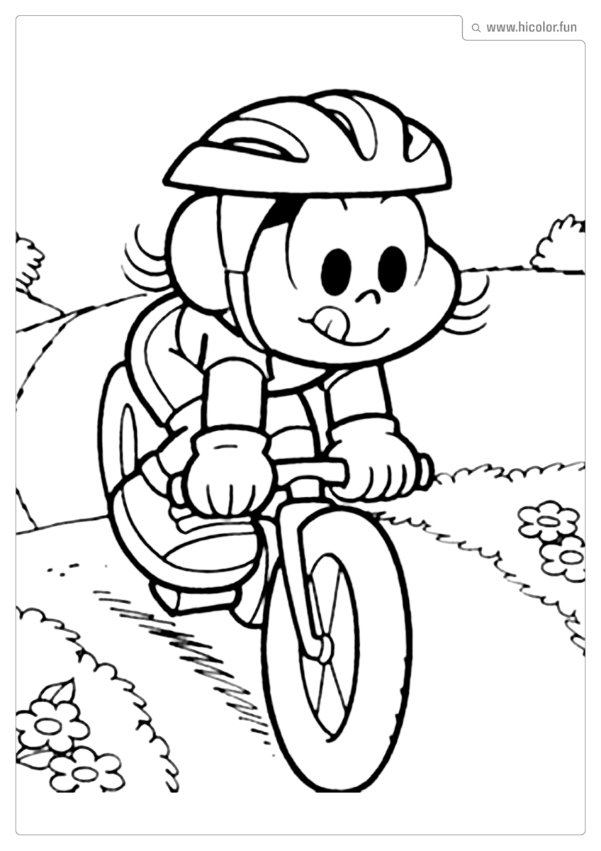 MAGALI DESENHO PARA COLORIR