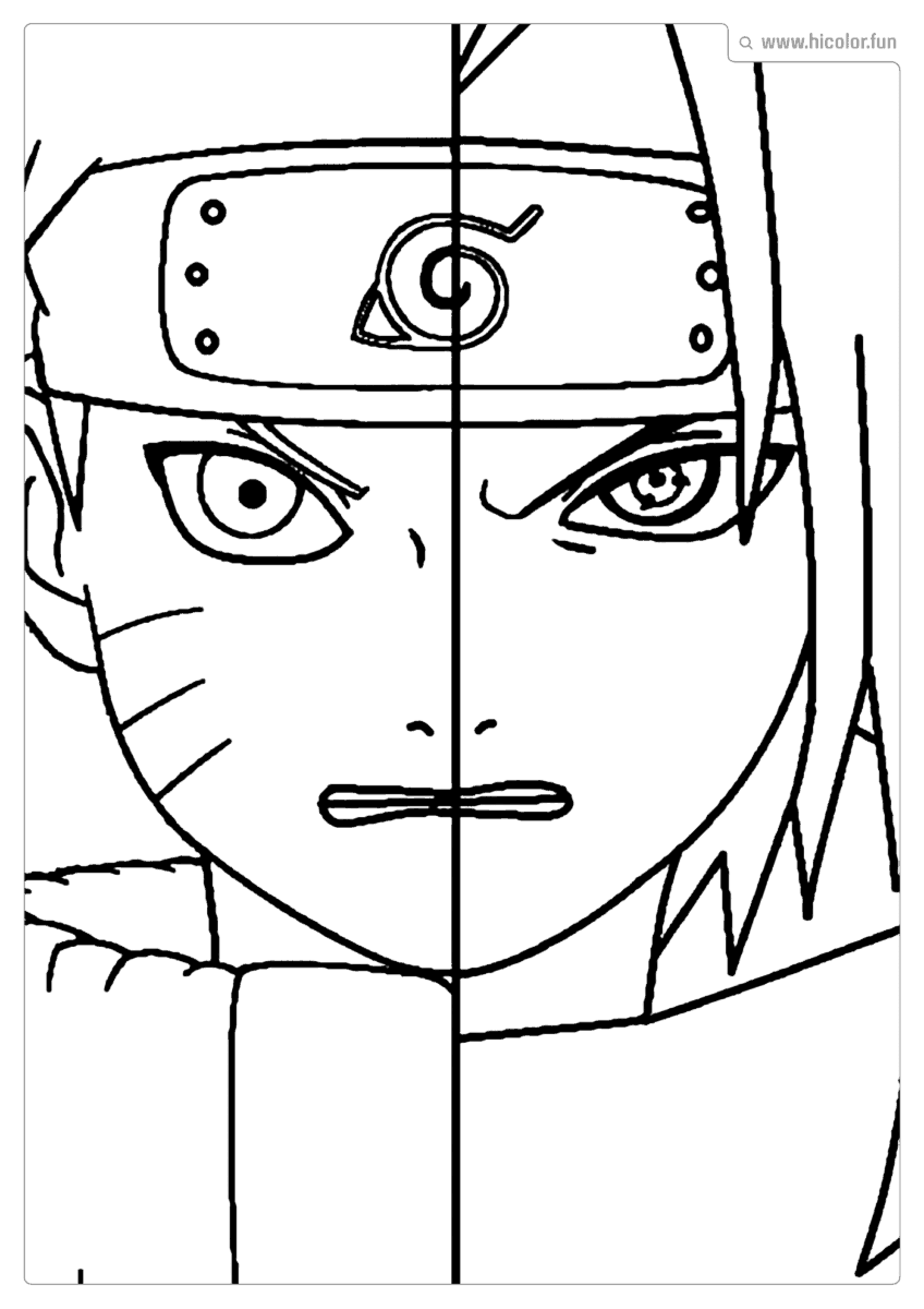 NARUTO DESENHO DE COLORIR